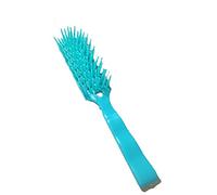 RTHGTFSZ Pettine Colorful styling handlecomba, manico lungo in plastica pettine condimento fine, pettine for capelli distangibili infrangibili, pettine for il massaggio del bagno for le donne e gli uo
