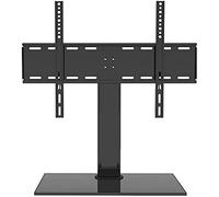 rti TV, rto TV da Parete, Staffa TV Fissa, Staffa TV Piatta e Curva, rto TV da Tavolo Universale con Base in Vetro per la Maggior Parte dei TV LED OLED da 32 a 65 Pollici, Max 600x400