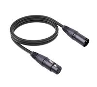 Rtinle Cavo XLR, XLR femmina a 3 pin a maschio a 3 pin, cavo per microfono stereo, per studio, palco, podcast, streaming live, 1 m