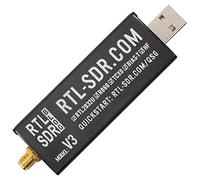 RTL-SDR Blog V3 R860 RTL2832U 1PPM TCXO SMA Software Defined Radio (Solo Dongle) (Nero)