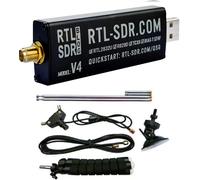 RTL-SDR Blog V4 + Antenna kit, Ricevitore SDR 0.5-1700 MHz senza direct sampling