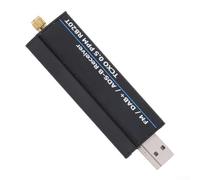 RTL-SDR Ricevitore USB, 100KHz-1766MHz RTL2832U R820T2 0.5PPM TCXO Radio Scanner per Software Defined Radio Antenna Dongle Tuner