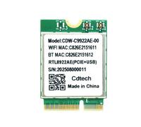 RTL8922AE Scheda WiFi7 2.4G/5G/6G Tri-Band 6338Mbps Adattatore Scheda WiFi 5790