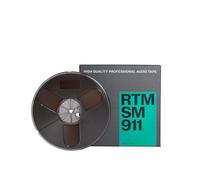 RTM Studio Master Recording SM 911 ¼ pollice - Nastro di Registrazione Analogico per la Registrazione Audio - Trident Bobina di Plastica da 366m - Diametro di 7 pollici (18cm)