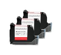 RTmcgPyuK Cartuccia d'inchiostro nero per stampante portatile DCODE JS10 12,7 mm 600 DPI getto d'inchiostro termico Fast Dry Eco Solvente 1-5 pezzi(3PCS)