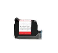 RTmcgPyuK Cartuccia d'inchiostro nero per stampante portatile DCODE JS10 12,7 mm 600 DPI getto d'inchiostro termico Fast Dry Eco Solvente 1-5 pezzi(1PC)