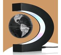 RTOSY Globo fluttuante a levitazione magnetica con luce LED, gadget da scrivania, mappamondo galleggiante e ombra, regalo fantastico per uomini/padre/marito/fidanzato/bambini/capo, regali per