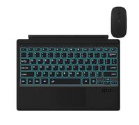 RTQAZWSXE YSJX Cover for Tastiera touchpad retroilluminata for Tablet Compatibile con Microsoft Surface PRO 3/4/5/6/7(Backlit Keyboard+Mouse,Arabic)