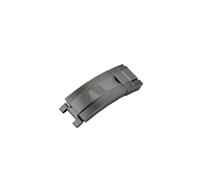 RTRCAGAKKM Adatto for Rolex adatto for cinturino for Black Water Ghost fibbia pieghevole in acciaio Submariner chiusura di sicurezza Green Submariner 16x9mm Cinturini Accessori(Buckle A-Black)