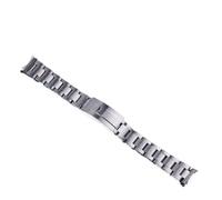 RTRCAGAKKM Cinturino for orologio da 18 mm adatto for stile for Oyster in acciaio inossidabile 316L con chiusura deployante, bracciale in argento adatto for SNK809 SNK807 805 803