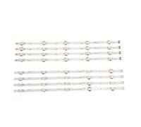 RTRCAGAKM Striscia di retroilluminazione a LED Adatta for Samsung UN50J5200AF UN50M5300AF UE49M5000AK UN49J5290AG UN49J5200AG BN96-46572A 46573A V8DN-490SMA-R1(Kit 8pcs for 1 TV)