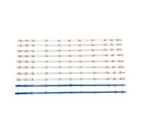 RTRCAGAKM Striscia LED 11LED Adatta for Toshiba 32L3863DG TX-32E302B 32 17DLB32NER1 SVV315A38 SVV315A39 VES315WNDB-01(2pcs for 1 TV)