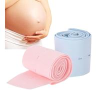 RTRTGS 2 Cintura di monitoraggio del battito cardiaco fetale, nastri di monitoraggio, fascia per sentire battito fetale, sostegno gravidanza, design con fibbia, esclusivo per donne in gravidanza