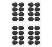 RTRTGS 32 Pezzi Boccaglio Cuscino 0.8 mm Bocchino Cerotti per Sassofono Contralto e Tenore e Clarinetto Nero