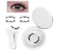RTRTGS Ciglia-Finte-Magnetiche, Ciglia Finte Magnetiche Naturali 1 Paia, Ciglia Magnetiche con Applicatore, Magnetic Eyelashes Riutilizzabili, Facile da Usare