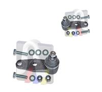 RTS 2x Giunto di Supporto Guida Anteriore Sinistra Destra per Renault Clio II