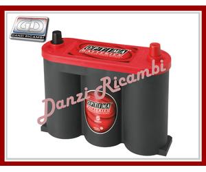 RTS2.1 BATTERIA OPTIMA 50 AMPERE 6 VOLT VOLTS PER AUTO D' EPOCA STORICHE STORICA