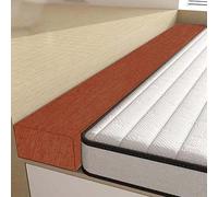 RTSFKFS Riempitivo for Materassi 9-220cm Intero/doppia/Queen/Cal King/King Connettore for letto Doppio/Materasso, Riempire lo Spazio tra la Testiera e il Materasso Letto(Wine Red,160x5x10cm)