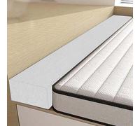 RTSFKFS Riempitivo for Materassi 9-220cm Intero/doppia/Queen/Cal King/King Connettore for letto Doppio/Materasso, Riempire lo Spazio tra la Testiera e il Materasso Letto(Beige,190x20x30cm)