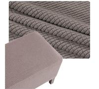 RTSFKFS S-XXXL Copri Pouf Rettangolare 90×70, 100×60, 120×60, 80×60, Fodera for Poggiapiedi Allungabile Ottomana sgabello, Dimmi la taglia che ti serve e la personalizzeremo for te(Taupe,100x150cm)