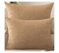 RTSFKFS Set Di 2 Copricuscini Divano 50x70,Federa Cuscino 40x60 Copricuscino Per Divano Con Cerniera,Fodere Cuscino Da Divano,Adatto Ad Ogni Stagione Federe Cuscini Divano(Sisal,50x70 cm 2pcs)