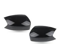 RTSMD Calotte Specchietti Retrovisori Esterni Per Auto Per Ford Per S-MAX Per MK1 Per Galaxy Per C-Max Per KUGA Per Escape 2006-2015 Coperture Retrovisore Shell(Nero lucido,Un paio)
