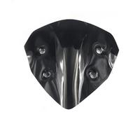 RTSMD Parabrezza Per Moto Da 250 Mm/360 Mm Per Ducati Hyperstrada 821 839 Hyperstrada821/839 Cupolino Parabrezza(NERO,250mm)