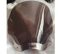 RTSMD Parabrezza Per Moto, Deflettori Antivento Per Yamaha V MAX V-MAX 1985-2007 VMAX 1200 VMX1200, Parabrezza, Spoiler Cupolino Parabrezza(Fumo)