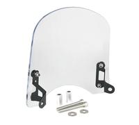 RTSMD Parabrezza Per Moto, Deflettori Antivento, Protezione Per Kawasaki, Per Vulcan S 650, Per VN650 2015-2024 Cupolino Parabrezza(CHIARO)