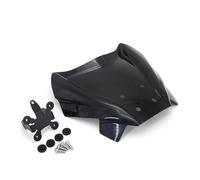RTSMD Parabrezza Per Moto, Deflettori Antivento, Protezione Per Per CB650R Per CB 650 R Per CB1000R Per CB 1000 R 2020-2023, Parabrezza Anteriore Cupolino Parabrezza(NERO)