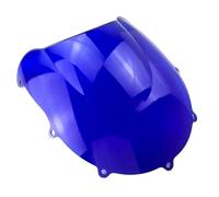 RTSMD Parabrezza Per Moto, Deflettori Antivento, Protezione Per Suzuki GSXR600 SRAD GSXR 600 750 1996-1999, Parabrezza Anteriore Cupolino Parabrezza(BLU)
