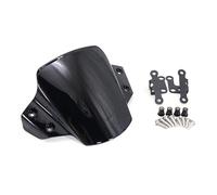 RTSMD Parabrezza Per Moto, Deflettori Antivento, Protezione Per YAMAHA MT-09 MT09 MT 09 2021-2023 Cupolino Parabrezza(NERO)