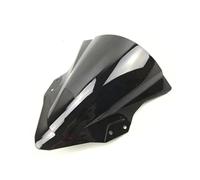 RTSMD Parabrezza Per Moto, Parabrezza, Cupolino, Deflettori D'aria Per Kawasaki Per Ninja 250 Per Ninja 400 Per Ninja 250 400 Per EX400 2018-2023 Cupolino Parabrezza(NERO)