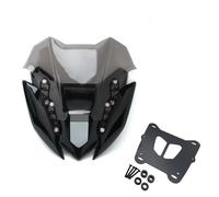 RTSMD Parabrezza Sportivo Da Competizione Per Moto, Deflettori Antivento Per YAMAHA NMAX155 NMAX 155 2025 2026, Parabrezza Anteriore, Spoiler Cupolino Parabrezza(Colore 1)