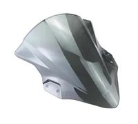 RTSMD Parabrezza Sportivo Per Moto, Protezione Deflettori Antivento Per Kawasaki Per Ninja 400, Per Ninja400 2018-2022, Parabrezza Anteriore Cupolino Parabrezza(Titanio)