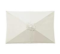 Rttangolare Quadrato Telo Di Ricambio Per Ombrellone Da Giardino 3x2m 3x3.0m, 6 8 Stecche Copertura Di Ricambio Per Ombrellone(White,3.0x3.0m)