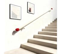 RTVGNSZSJL Corrimano Per Scale Passamano Da Parete Supporto Per Ringhiera Per Scale Ringhiera Per Scale Per Villa Loft, Corridoio, Bianco(90CM/2.9ft)