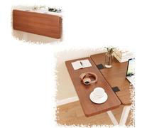 RTVGNSZSJL Estensione Ergonomica per Scrivania 17.5/40/50/60/70/80/90cm Vassoio per Tastiera del Computer, Archiviazione Pieghevole, Senza Perforazione(Walnut,70x20cm)