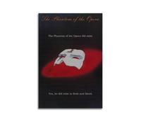 RTWEGRYRHKK The Phantom of the Opera (8) Poster su tela estetica artistica da parete decorativa vintage per soggiorno e camera da letto (20 x 30 cm), senza cornice, stile