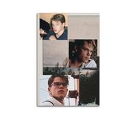 RTWEGRYRHKK The Talented Mr. Ripley 1999 Matt Damon - Poster su tela, decorazione artistica da parete, stile vintage, per soggiorno e camera da letto, 30 x 45 cm, senza cornice
