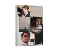 RTWEGRYRHKK The Talented Mr. Ripley 1999 Matt Damon - Poster su tela, decorazione artistica da parete, stile vintage, per soggiorno e camera da letto, 60 x 90 cm, con cornice