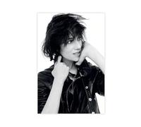 RTWXYK Poster con ritratto artistico esclusivo dell'attrice Charlotte Gainsbourg, 5 poster su tela, decorazione per camera da letto, ufficio, camera da letto, regalo, 50 x 75 cm