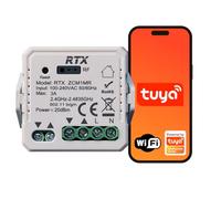 RTX ZigBee 3.0 - Controllo per tapparelle WiFi + RF MINI ACCESSORY Tuya Smart (app mobile, Google Assistant)