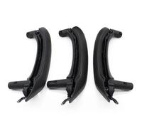 RTYdfDV Pannello Di Rivestimento Del Bracciolo Interno Dell'auto LHD RHD In Pelle Per Maniglia Della Porta Per X3 X4 F25 F26 10-16 Tappo maniglia porta interna(Black RHD 6PCS2)