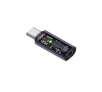 Rtyweth Adattatore audio da tipo C a jack da 3,5 mm USB C 3,5 mm Aux adattatore convertitore per auricolari Typec per O4f8