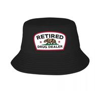 RTZXGIGC 2025 Nuovo Cappello da Pescatore da Spiaggia da Spiaggia da Spacciatore di Droga in Pensione Personalizzato da Donna Unisex Divertente California Summer Fisherman cap