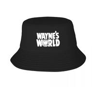 RTZXGIGC 2025 Nuovo Ecco Cosa Dovresti Fare per Il Tuo Wayne's World Cappello da Secchiello Cappello da Camionista Nero da Uomo Cappellini da Donna