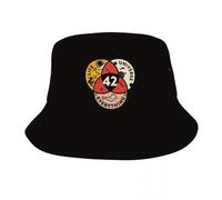 RTZXGIGC Copricapo da Viaggio 42 La Risposta alla Vita L'Universo E Tutto Douglas Adams Cappelli da Pescatore Cappello da Sole Cappello Ispoti Cappello da Pesca