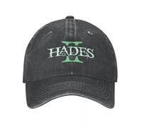 RTZXGIGC Hades 2 Morte A Chronos Stuff Unisex Berretti da Baseball Giochi Divertenti Distressed Washed cap Vintage Outdoor Activities Regalo Copricapo