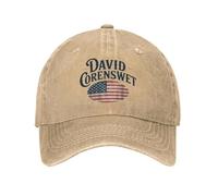 RTZXGIGC retrò David Corenswet Vintage America USA Flag Berretti da Baseball Uomo Donna Lavato Snapback cap Allenamenti All'aperto Cappelli Regolabili cap